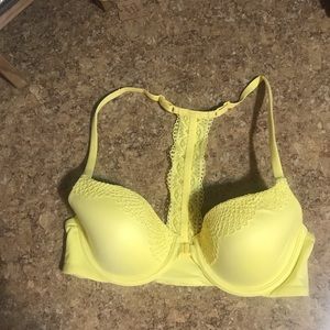 Victoria Secret Yellow racer back Demi
